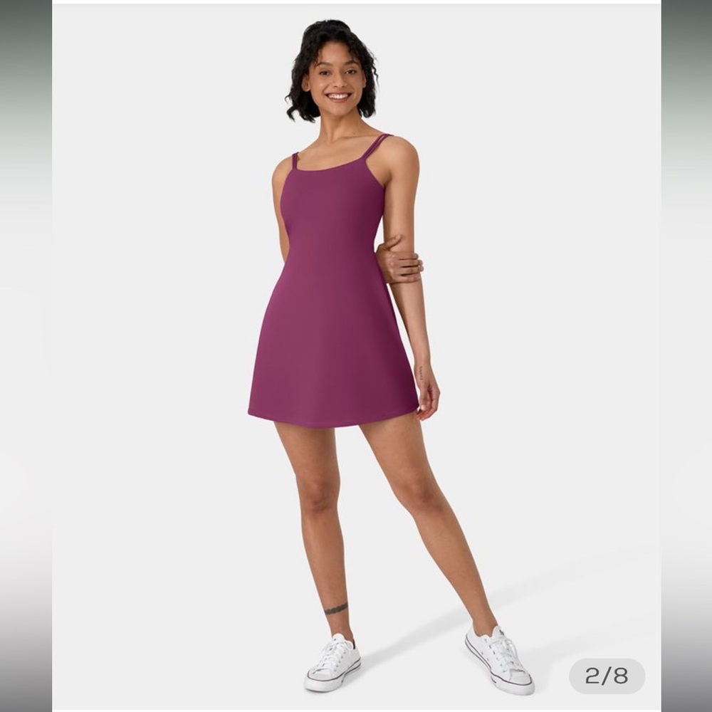 HALARA Women's Mini Dress in Purple